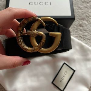 Gucci Snake Belt